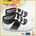 Zapatos de bebé infantil de cuero infantil 2016